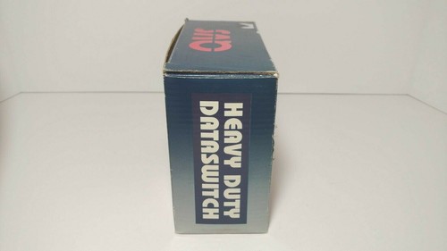 Interruptor de transferencia de datos de perilla giratoria manual A/B bidireccional QVS Sure Grip de colección caja abierta - Imagen 4 de 6