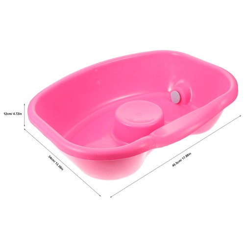 Household Shampoo Bowl for Elderly Disabled Plastic Reusable Hair Washing Basin - Picture 11 of 12