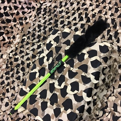 NEW Exalt Paintball Barrel Maid Folding Barrel Cleaner - Toxic (Lime/Black)