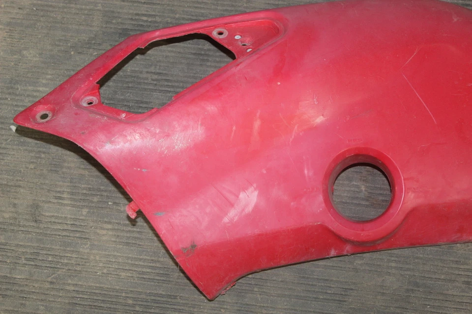 Honda Rancher 350 Trx350fe 2006 4x4 ES panel de sillín del asiento del conductor delantero izquierdo Foto 3 de 4