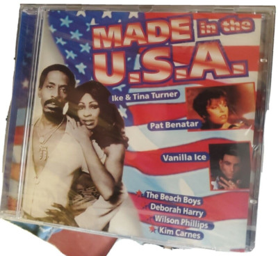 Made In The USA Cd Deborah Harry,MC Hammer,Vanilla ice & more. Import 1998. New