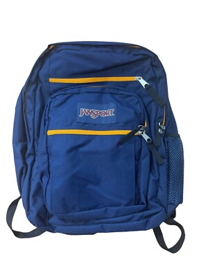 JanSport  Big Student Navy Laptop Boy/Men School Backpack