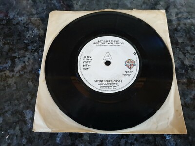 Christopher Cross - Arthur's Theme (Best That You Can Do) /  -  7'' Single