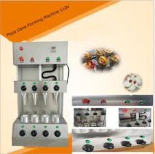 110V Four Heads Electric Commercial Pizza Cone Forming Machine Bakery Cone Maker