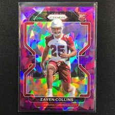 2021 Prizm Zaven Collins Rookie Purple Ice 142/225