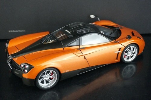 *SUPER RARE* AUTOart 1/18 PAGANI HUAYRA Orange Metallic Bronze - Picture 6 of 19