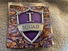 The Wizarding Trunk Harry Potter Inquisitorial "I" Squad Enamel Metal Pin Purple