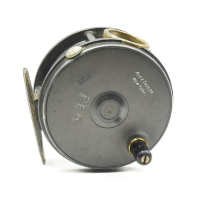 4'' Alex Taylor Co. Dingley Salmon Fly Reel. Perfect Style. Made in England.