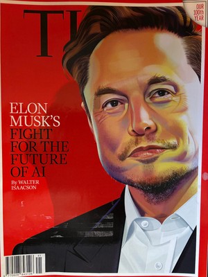 2023 Time Magazine: Elon Musk's Fight for the Future of AI