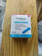 Cardinal Health Essentials Universal Lancets 30 Gauge 100 Count