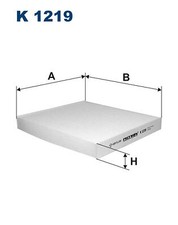 FILTRON (K 1219) Innenraumfilter, Pollenfilter, Mikrofilter für HYUNDAI KIA