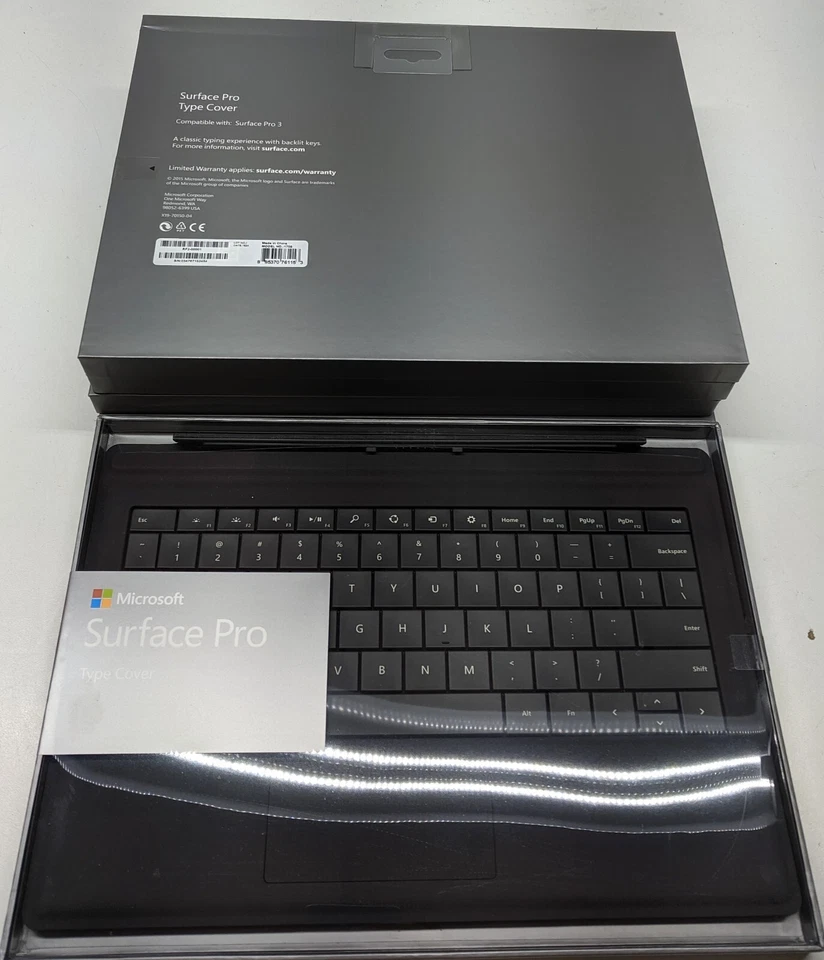 Microsoft RF2-00001 Surface Pro 3 Type Cover - Black- BUNDLE OF 5 - Image 2 of 2
