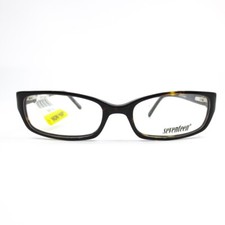 SEVENTEEN SV5323 Brown Rectangular tortoise brown Eyeglasses Frames 48-16-135