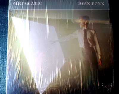 John Foxx -Metamatic Limited Edition 2025 LP GRAY +authentic signature  photo A4
