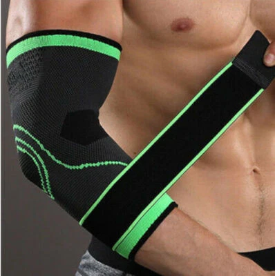 DERKSENMED Ellenbogenbandage AnSport Ellenbogen Stütze Schoner Sportbandage Tennsarm