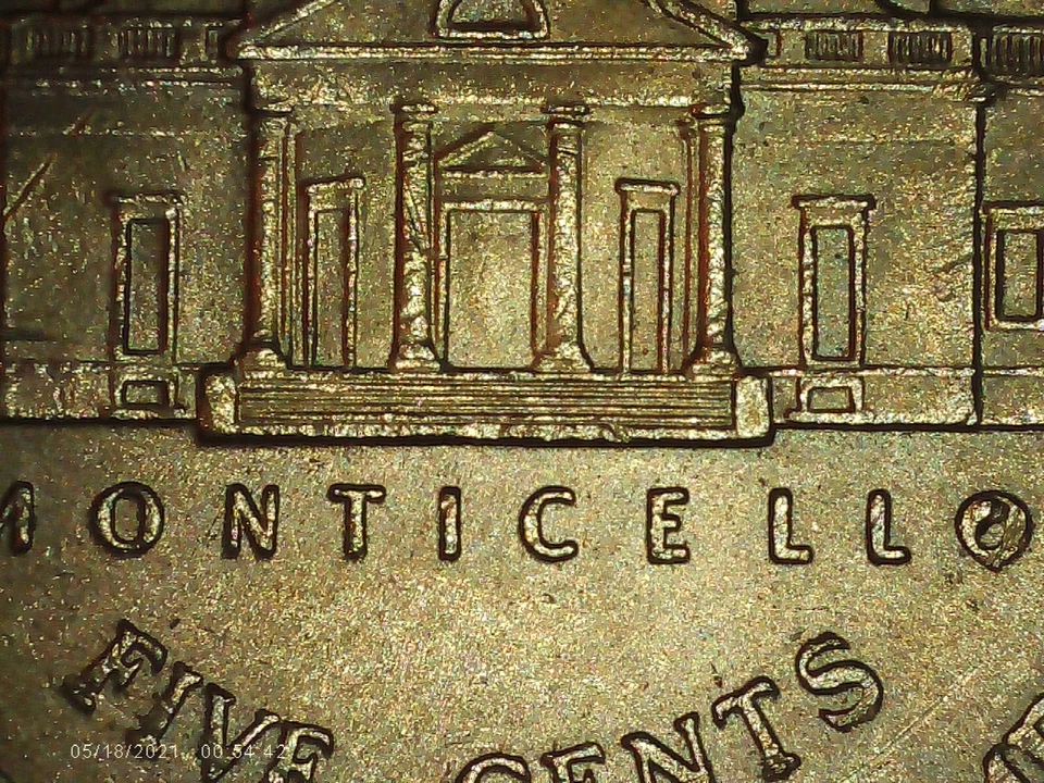 2011-P Jefferson Nickel DDO & 5FS Five full steps, O error in Monticello RARE 5c - Image 2 of 4