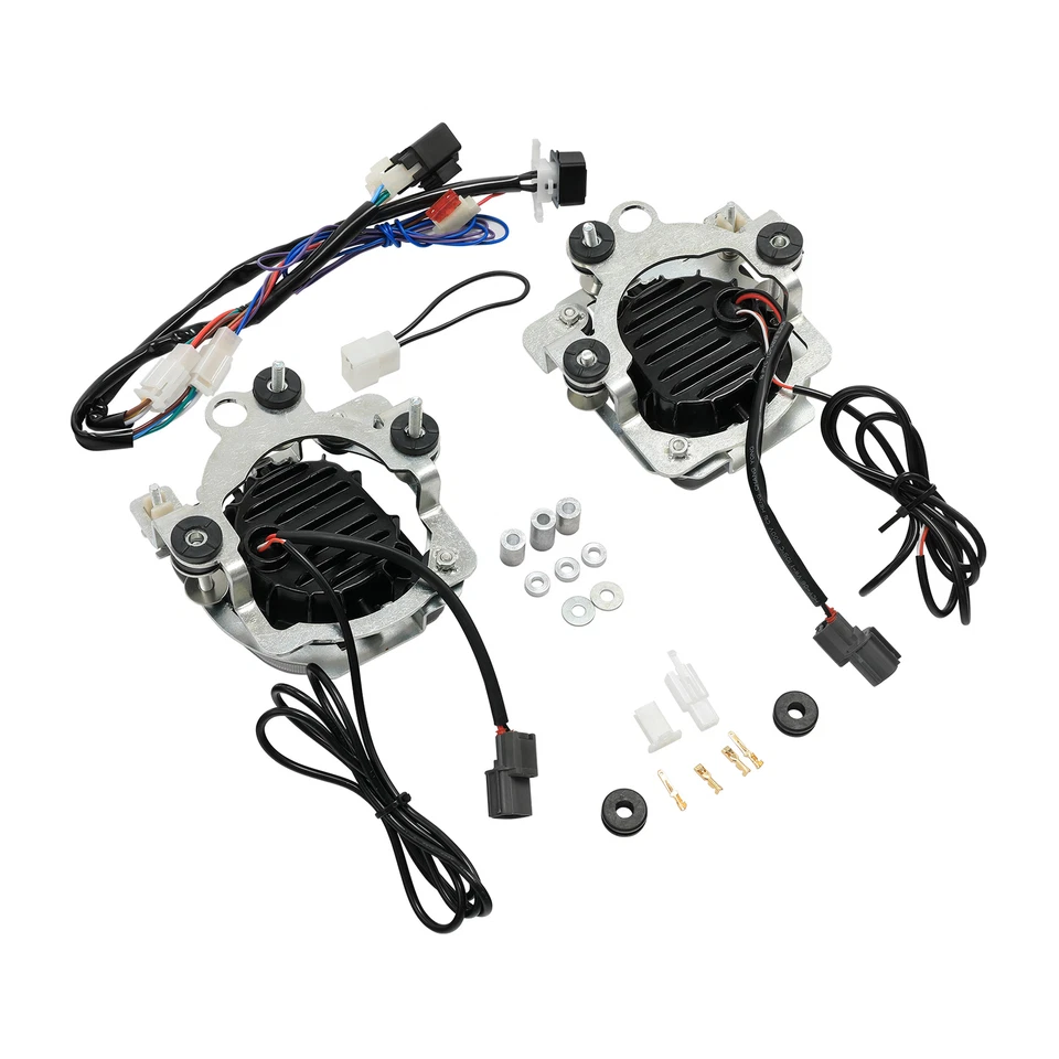 Kit de phares antibrouillard LED rectangulaires pour Honda Goldwing GL1800 F6B - Photo 2/4