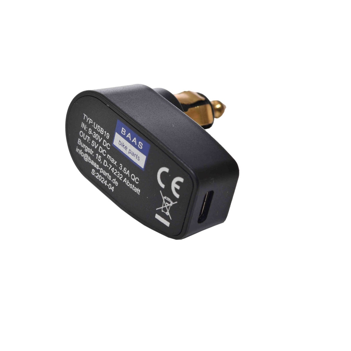 12V USB Ladegerät für Motorrad Bordstecker für BMW Triumph KTM