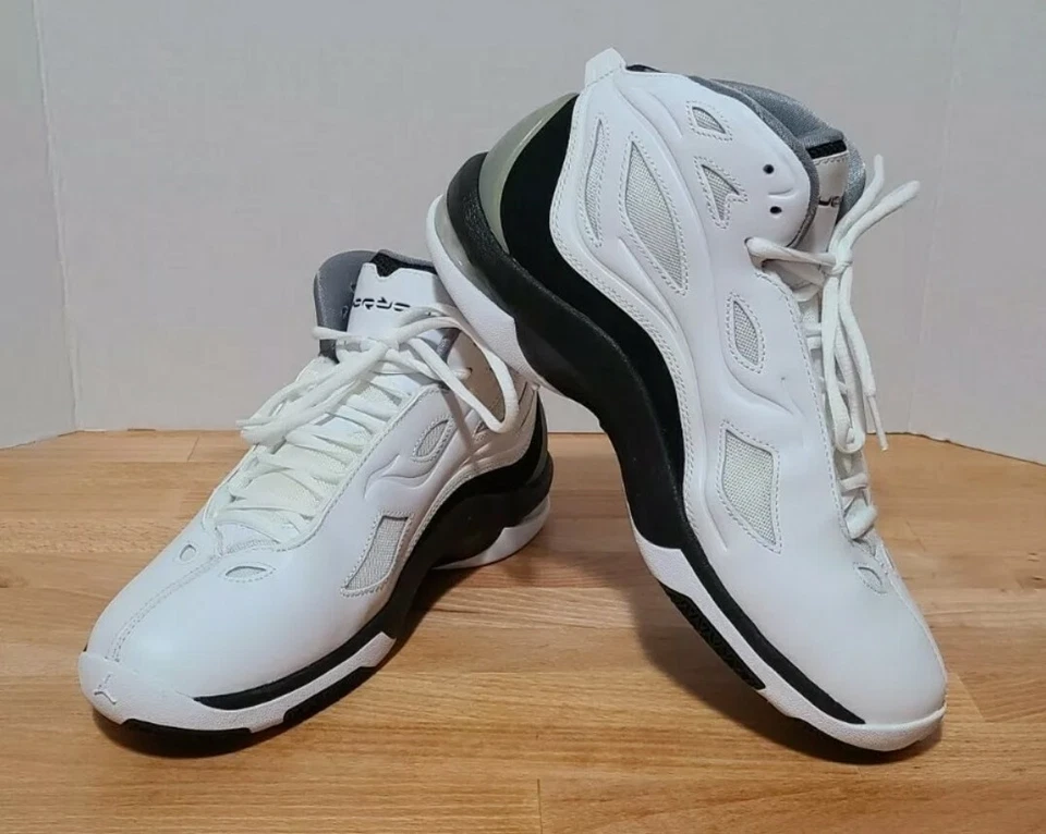 ¡Nuevo! Air Jordan Schoolin Ray Allen 2009 negro/blanco 364808-101 para hombre talla 9 con caja Foto 3 de 4