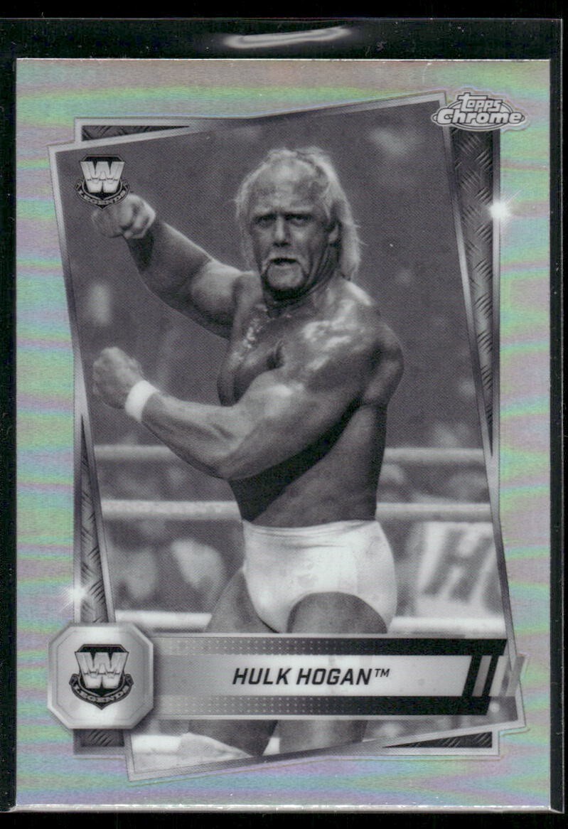 2025 Topps Chrome WWE Hulk Hogan  #12 Sepia Refractor