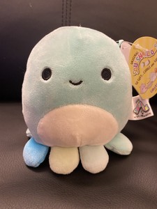 NWT Squishmallow 4.5â Easter 2021 Zobey Teal Octopus | eBay