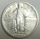 1917-D Type 2 Standing Liberty Quarter - Nice AU Coin