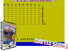 Sinclair ZX Spectrum 48K Game - BATTLESHIPS - Encore - Tested & Working