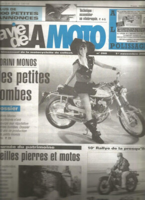 LA VIE DE LA MOTO NR. 280 KURBELWELLE / KAWA W650 / MONET-D'HERSTAL SUPERCULASSE