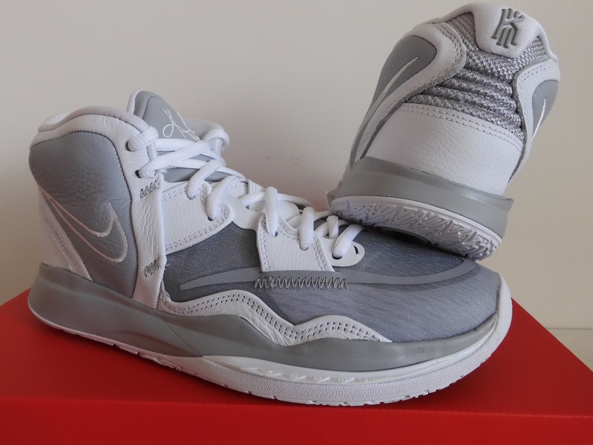 NIKE KYRIE INFINITY TB WOLF GREY-WHITE-WOLF GREY SZ 9 [DO9616-001
