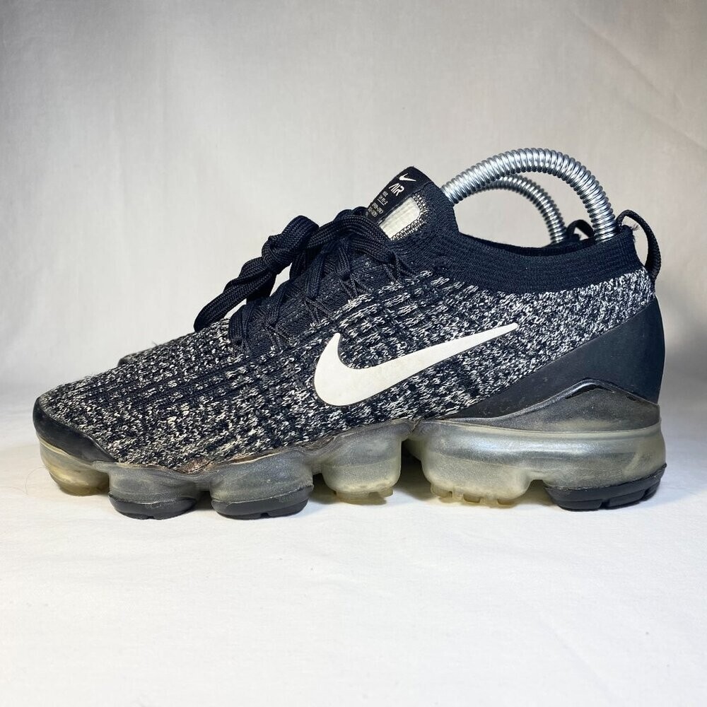nike vapormax flyknit black grey