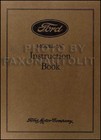 1930 Ford Model A and Aa Owners Manual 30 Car and Truck Instruction Guide Book (For: Ford)
