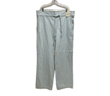 Universal Thread Women's Light Wash Drawstring Waist Wide Leg Jeans Size 14L NWT