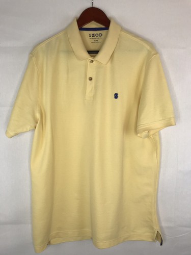Polo IZOD The Advantage Manga Corta Amarillo Talla XL 60% Algodón 40% Poliéster - Imagen 2 de 9