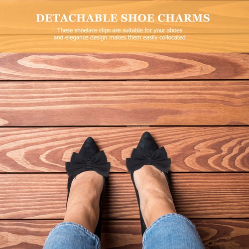 Shoe Accessories for Women Clips Bow Buckle Show Miss Detachable Backpack - 第 3/11 張圖片