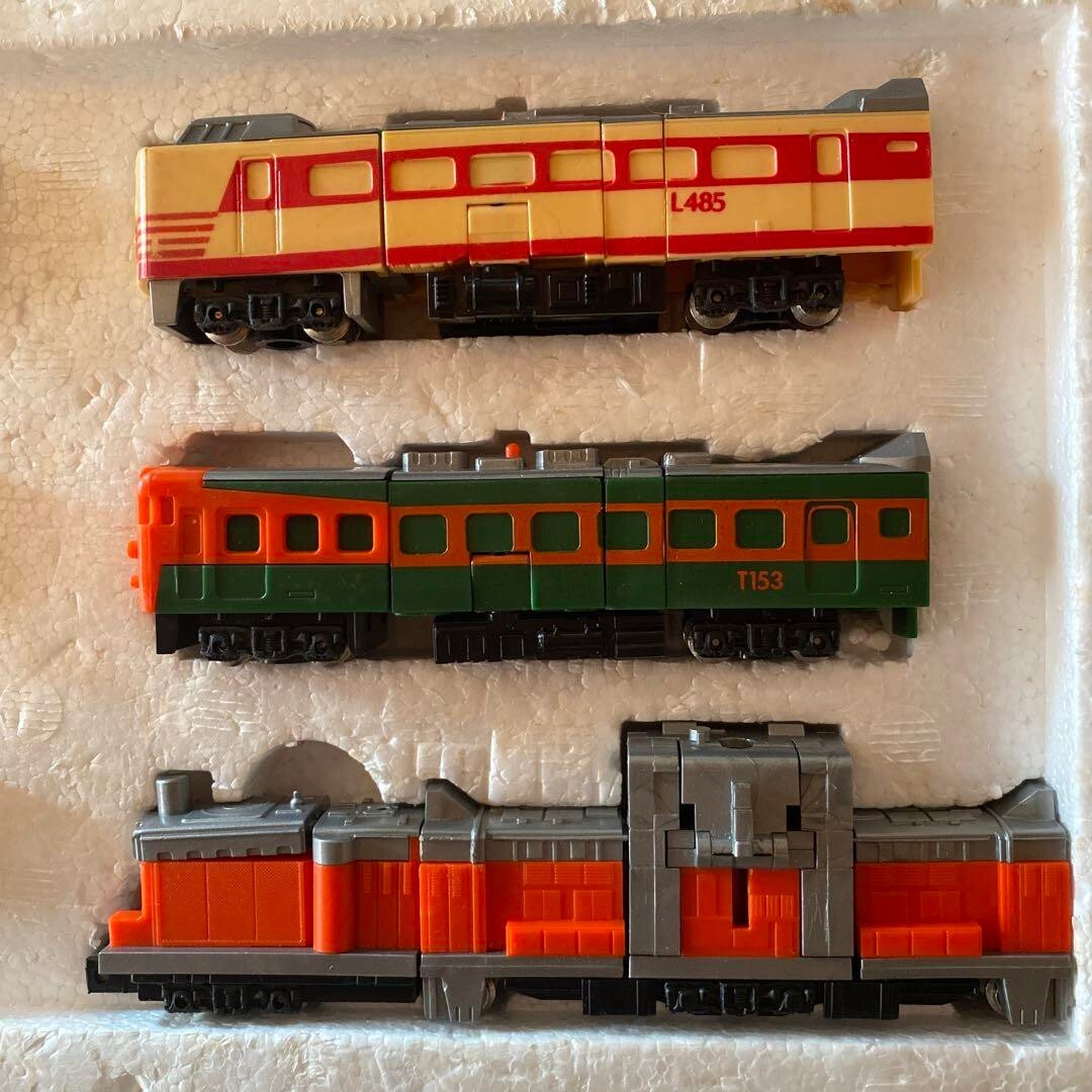 DIACLONE Train Robo 6 Body Formation DX Set Deluxe TAKARA 2059 F/S