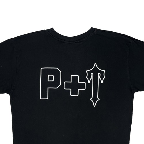 T-Shirt Trapstar x Orte + Gesichter Logo Herren XL schwarz Grafikdruck - Bild 4 von 7