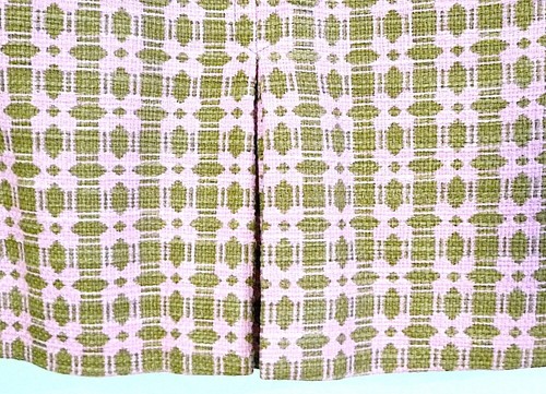 Express Pink & Olive Green Jacquard Geometric Plaid Short Blazer size 8 - Picture 15 of 16