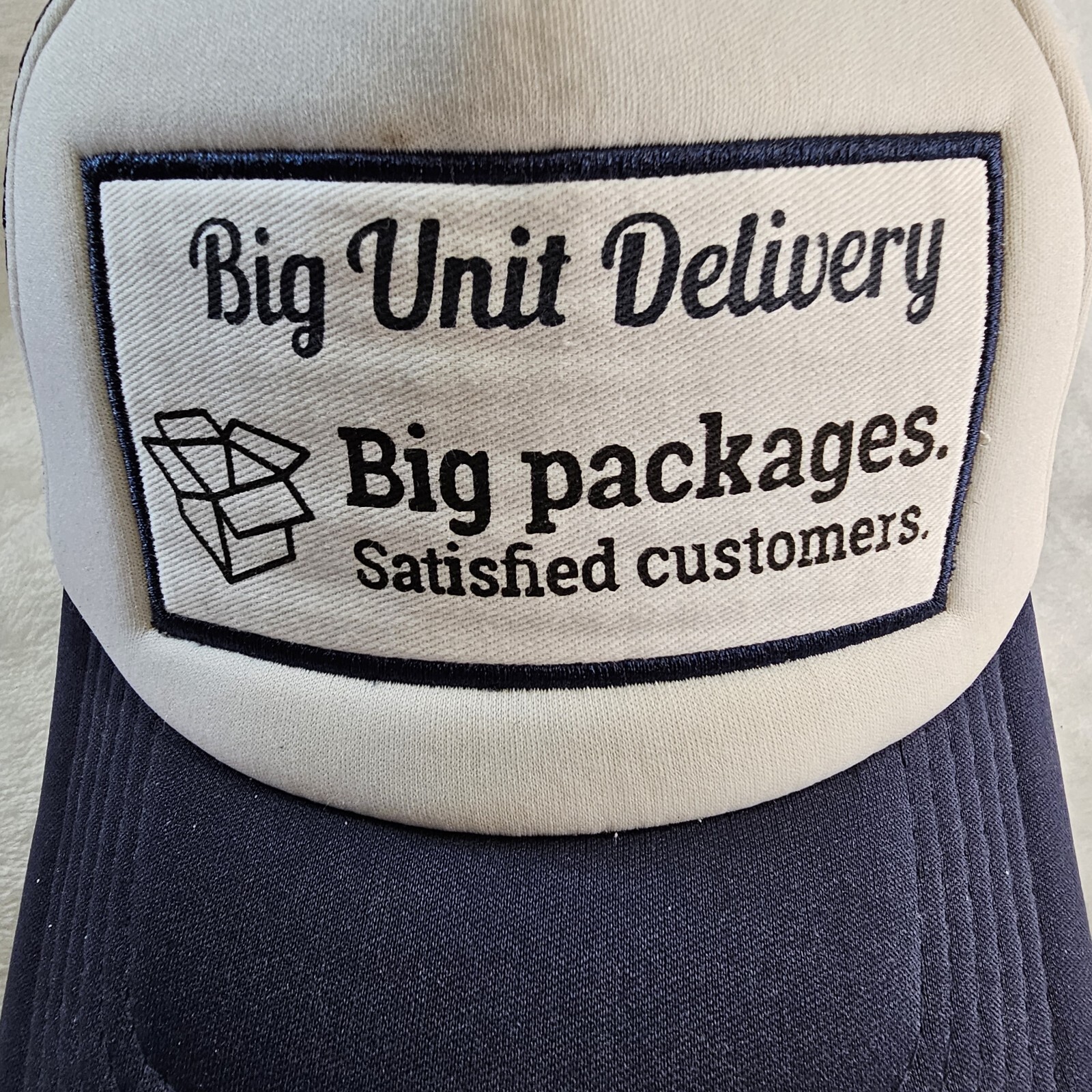 Big Patch Funny "Big Package Delivery" Snapback T… - image 1