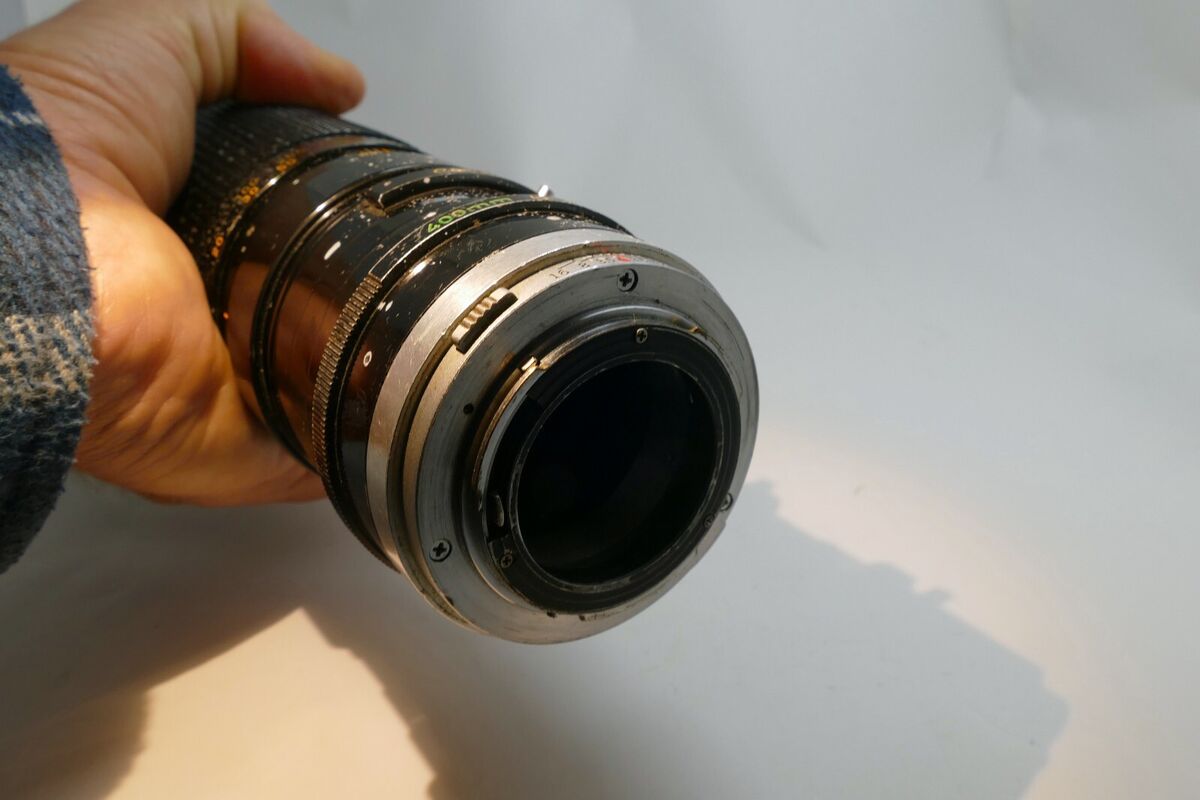 Canon FD 400mm f4.5 SSC Lens converted to Olympus OM mount Canon FD 400mm f4.5 SSC Lens converted to Olympus OM mount