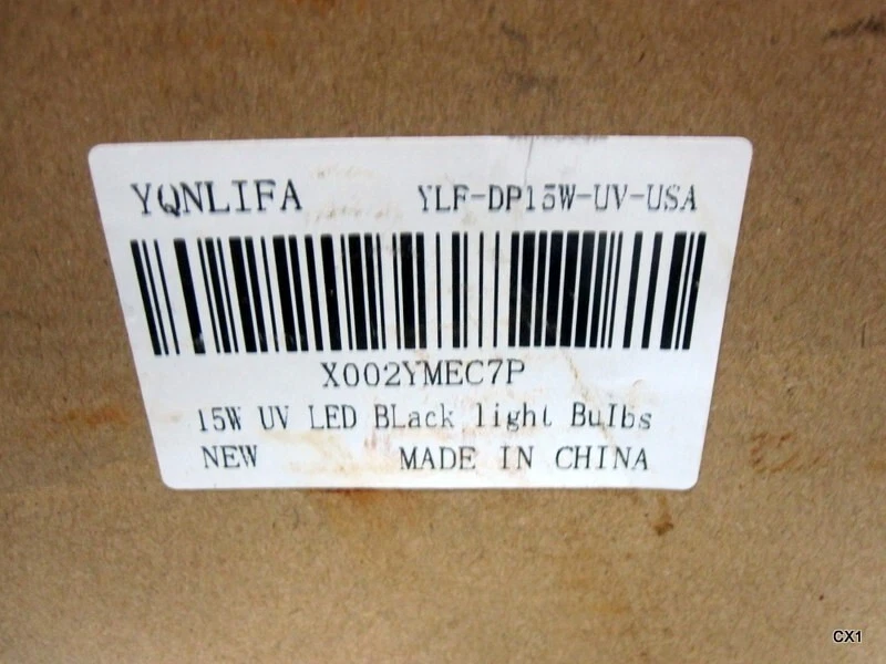 4 Pack UV LED Blacklight Bulbs 15W Black Light Bulbs - Image 2 of 4