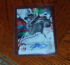 2019 Panini Diamond Kings DK Signatures Holo Gold /49 Jonathan Davis Rookie Auto