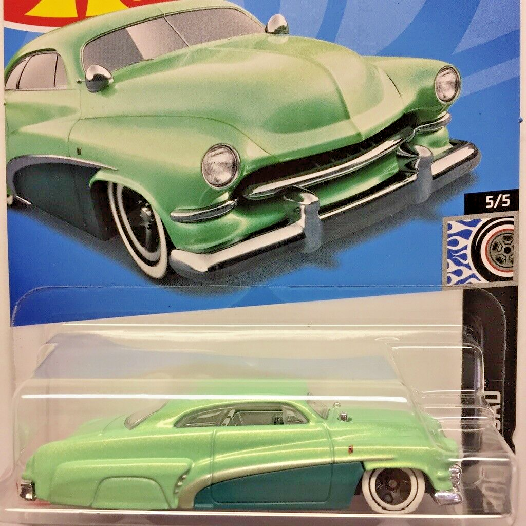 NEW Hot Wheels Hirohata Merc Green 1951 Mercury Club Coupe 2024 No