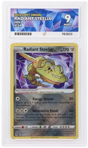 Pokemon! - Radiant Steelix - Lost Origin - 125/196 - Ace 9