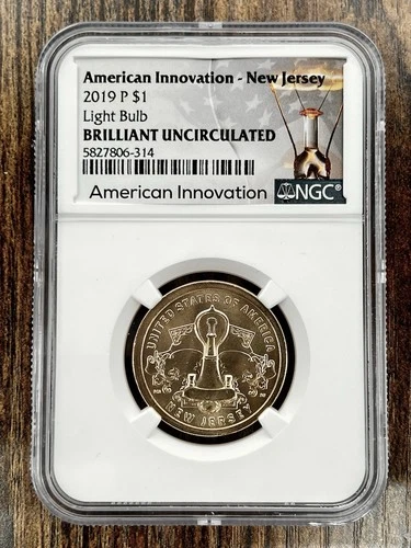 2019-P American Innovation Dollar — photo from the most recent tracked eBay sale