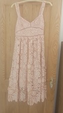 Pink French Connection Dress Size 8 great condition