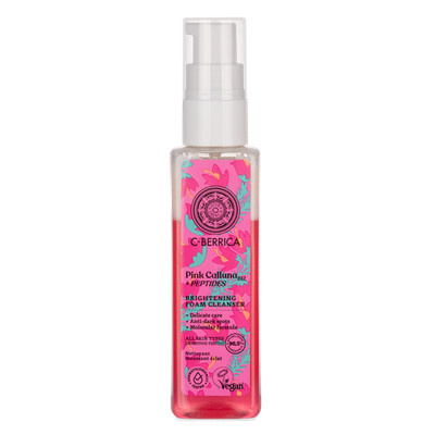 Natura Siberica C-Berrica Pink Calluna Brightening Foam Cleanser, 150 ml