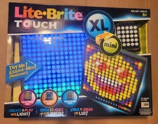 Lite Brite Touch Xl Plus Mini Hasbro Combo Pack Kids  Creative Holiday Play Stem