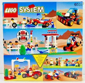 LEGO (6551) System Town: Checkered Flag 500 - New Sealed Retired - Vintage Rare