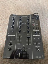 Pioneer DJM-350 2-Channel DJ Mixer with Effects and USB Recording Tested Working