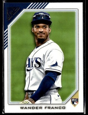 2022 Topps Gallery #55 Wander Franco RC Rays Baseball Card 1803C